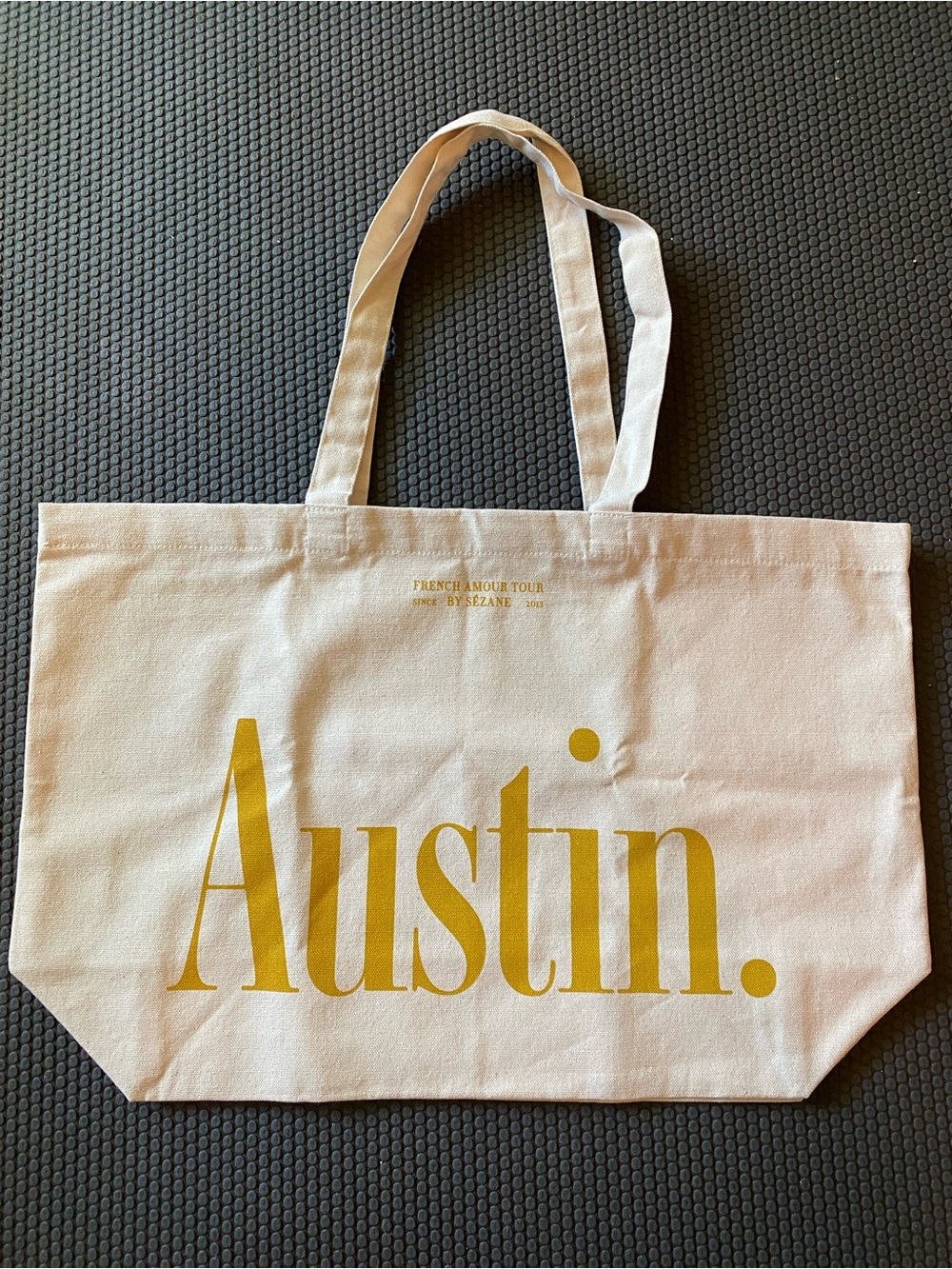 NWOT Sezane Austin/Paris Canvas Tote